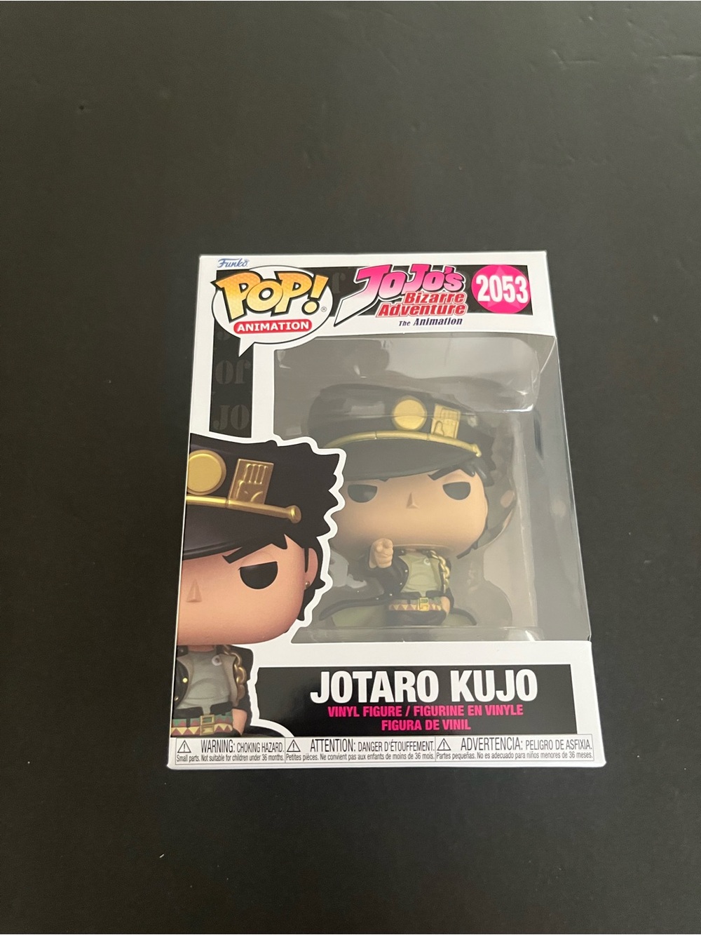 Funko Pop! Jotaro Kujo Jojo’s Bizarre Adventure Vinyl Figure #2053